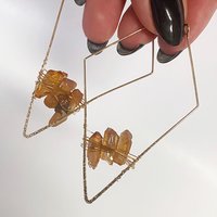 CRYSTAL GEO HOOPZ