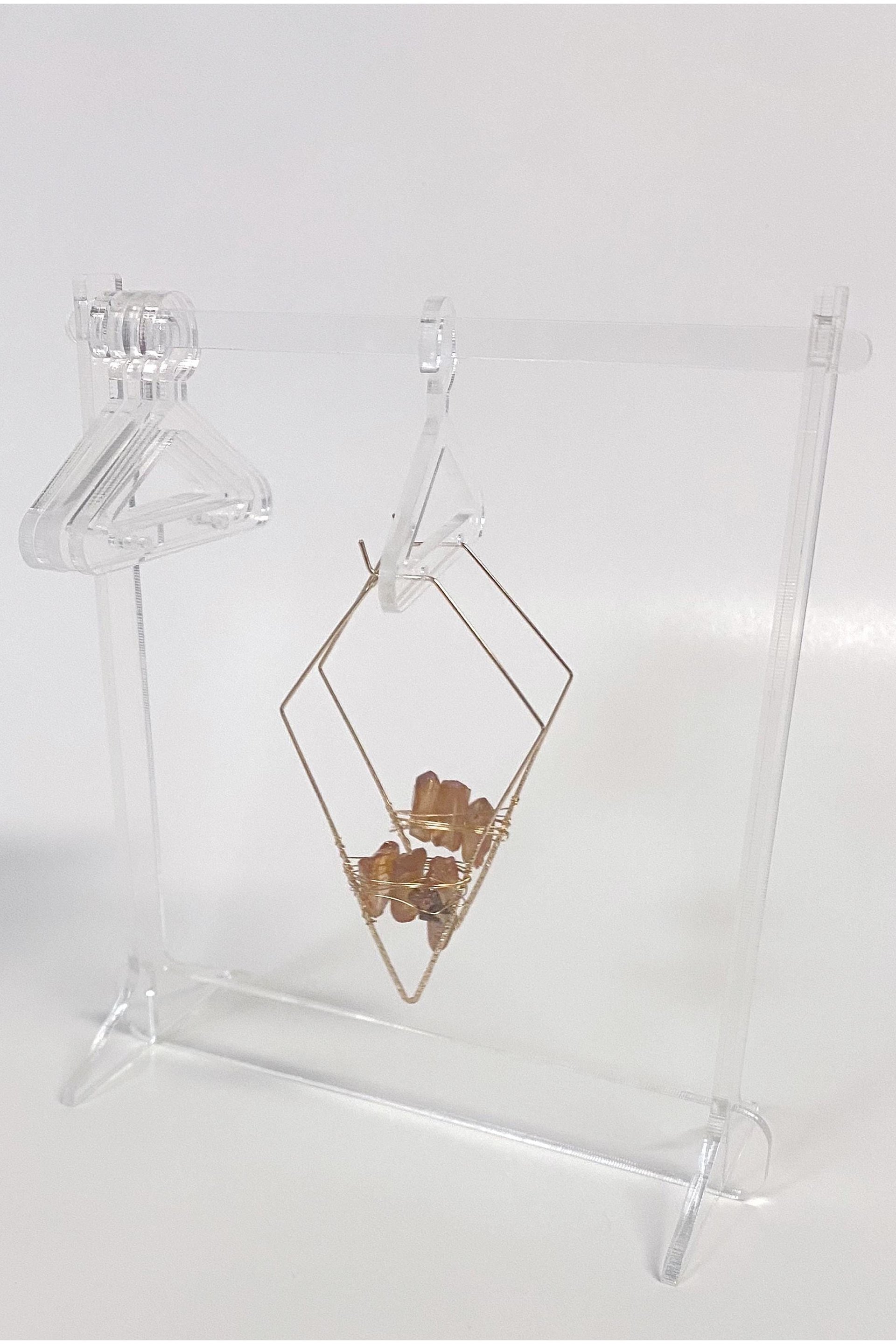 CRYSTAL GEO HOOPZ