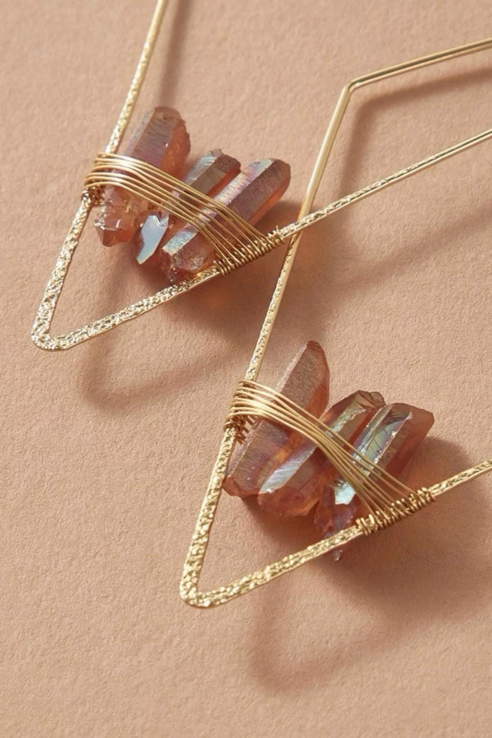 CRYSTAL GEO HOOPZ